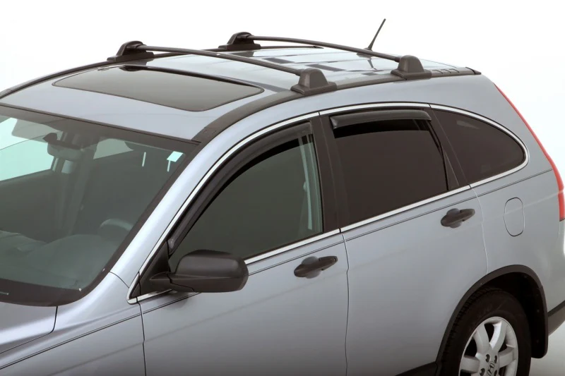 AVS 07-11 Honda CR-V Ventvisor In-Channel Front & Rear Window Deflectors 4pc - Smoke - Image 2