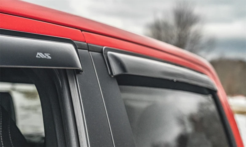 AVS 07-13 Chevy Avalanche Ventvisor Outside Mount Window Deflectors 4pc - Smoke - Image 7