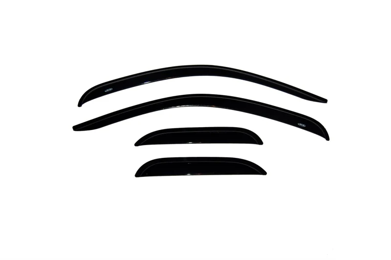 AVS 07-13 Chevy Silverado 1500 Ext. Cab Ventvisor Outside Mount Window Deflectors 4pc - Smoke - Image 10