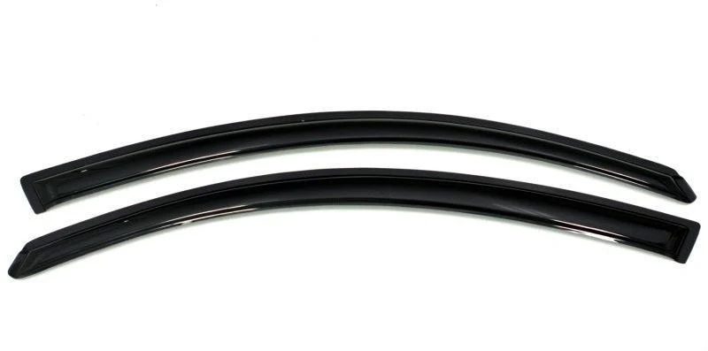 AVS 08-12 Nissan Altima Coupe Ventvisor Outside Mount Window Deflectors 2pc - Smoke - Image 2