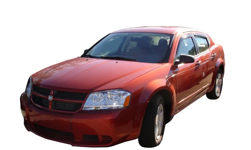 AVS 08-13 Cadillac CTS Ventvisor In-Channel Front & Rear Window Deflectors 4pc - Smoke - Image 6