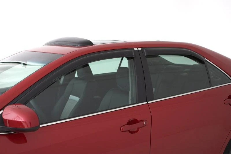 AVS 09-15 Honda Pilot Ventvisor Outside Mount Window Deflectors 4pc - Smoke - Image 3