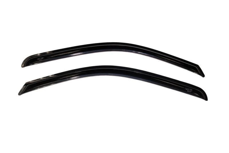 AVS 09-18 Dodge RAM 1500 Standard Cab Ventvisor Outside Mount Window Deflectors 2pc - Smoke - Image 2