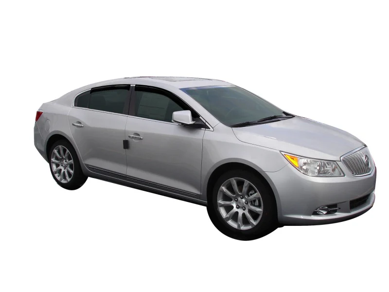 AVS 10-16 Buick Lacrosse Ventvisor Outside Mount Window Deflectors 4pc - Smoke - Image 3