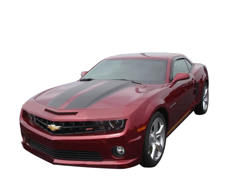 AVS 10-18 Chevy Camaro Ventvisor Outside Mount Window Deflectors 2pc - Smoke - Image 4