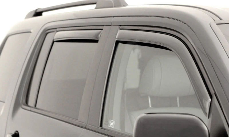 AVS 12-16 Honda CR-V Ventvisor In-Channel Front & Rear Window Deflectors 4pc - Smoke - Image 4