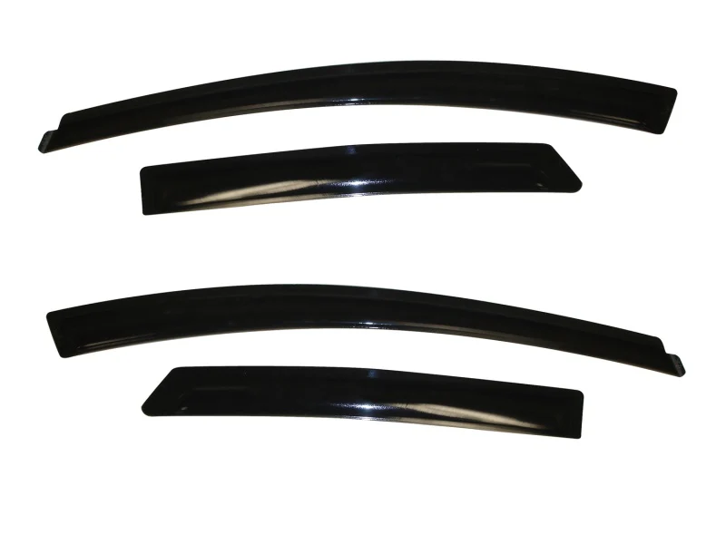 AVS 12-18 Ford Focus Ventvisor Outside Mount Window Deflectors 4pc - Smoke - Image 6