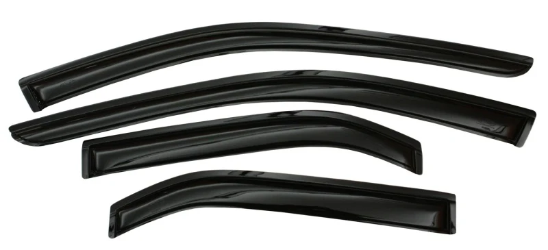 AVS 13-18 Ford Fusion Ventvisor Outside Mount Window Deflectors 4pc - Smoke - Image 5