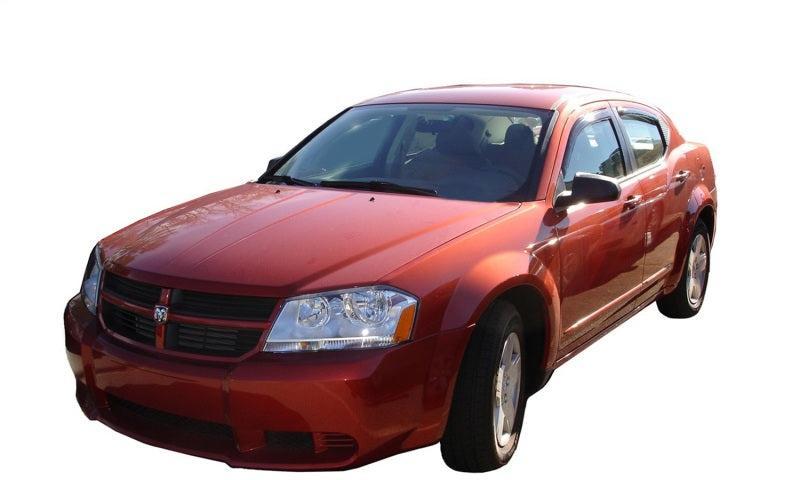 AVS 14-18 Mazda 3 Hatch Ventvisor In-Channel Front & Rear Window Deflectors 4pc - Smoke - Image 9