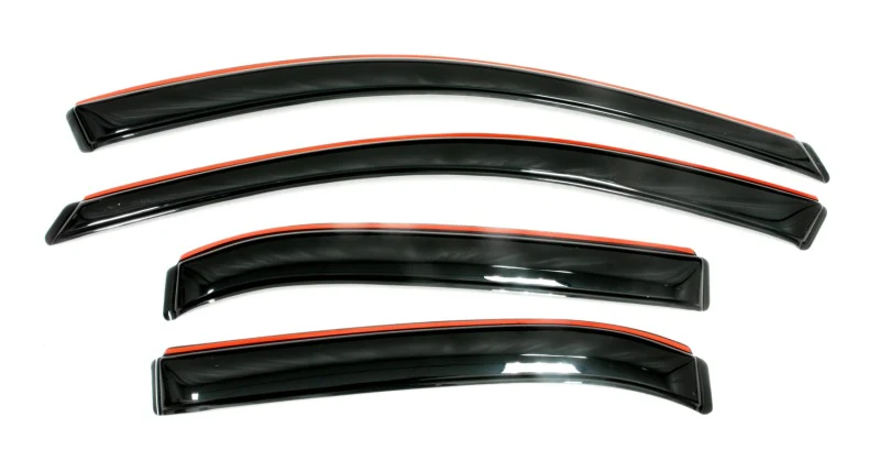 AVS 15-18 Chrysler 200 Ventvisor In-Channel Front & Rear Window Deflectors 4pc - Smoke - Image 15