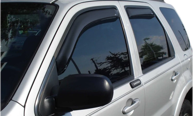 AVS 16-18 Honda HR-V Ventvisor In-Channel Front & Rear Window Deflectors 4pc - Smoke - Image 5