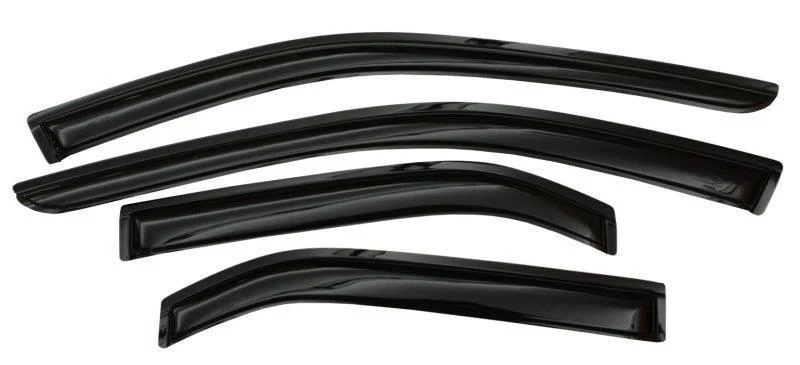 AVS 17-18 Toyota Corolla iM Ventvisor Outside Mount Window Deflectors 4pc - Smoke - Image 2