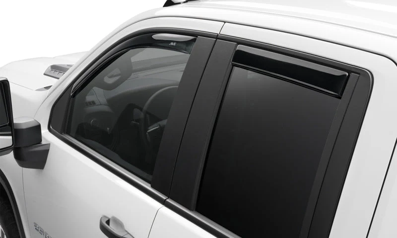 AVS 17-22 Mazda CX-5 In-Channel Ventvisor Front & Rear Window Deflectors 4pc - Smoke - Image 3