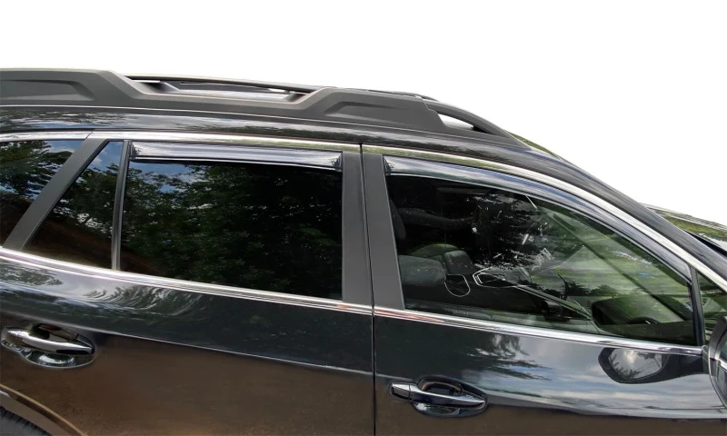 AVS 20-22 Subaru Outback Ventvisor In-Channel - 4pc - Smoke - Image 4