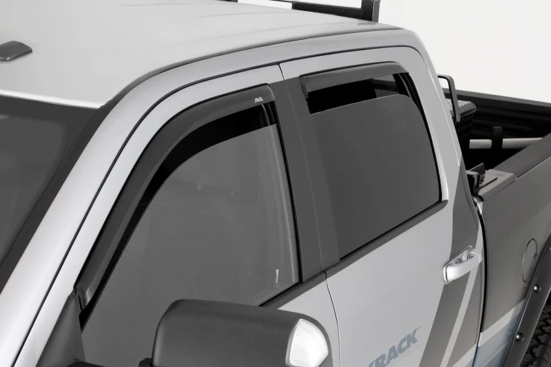 AVS 21-23 Jeep Grand Cherokee L Ventvisor Front & Rear Window Deflectors 4pc - Smoke - Image 4