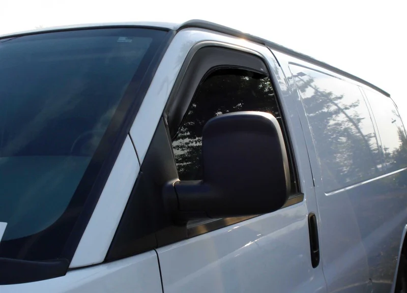 AVS 97-06 Jeep Wrangler Ventvisor In-Channel Window Deflectors 2pc - Smoke - Image 3