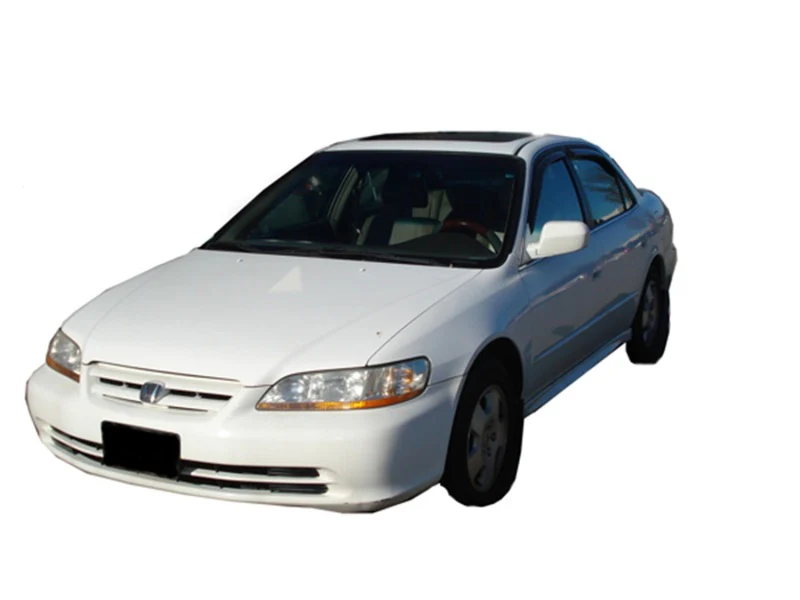 AVS 98-02 Honda Accord Ventvisor In-Channel Front & Rear Window Deflectors 4pc - Smoke - Image 11