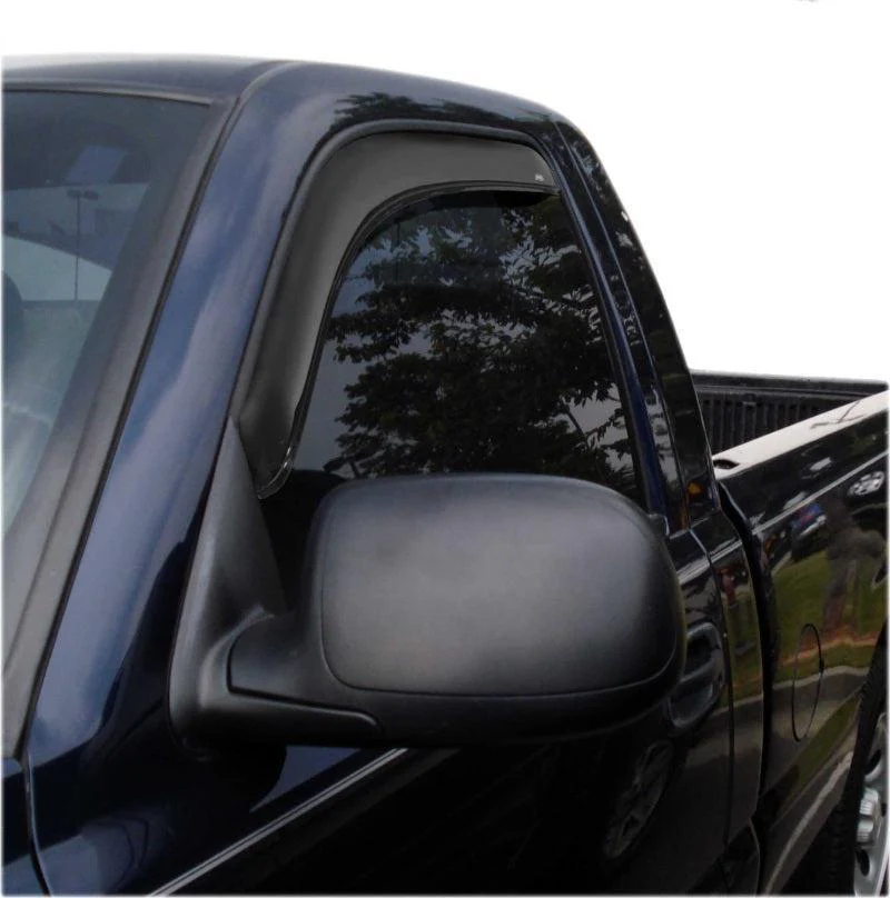 AVS 99-07 Chevy Silverado 1500 Standard Cab Ventvisor In-Channel Window Deflectors 2pc - Smoke - Image 5