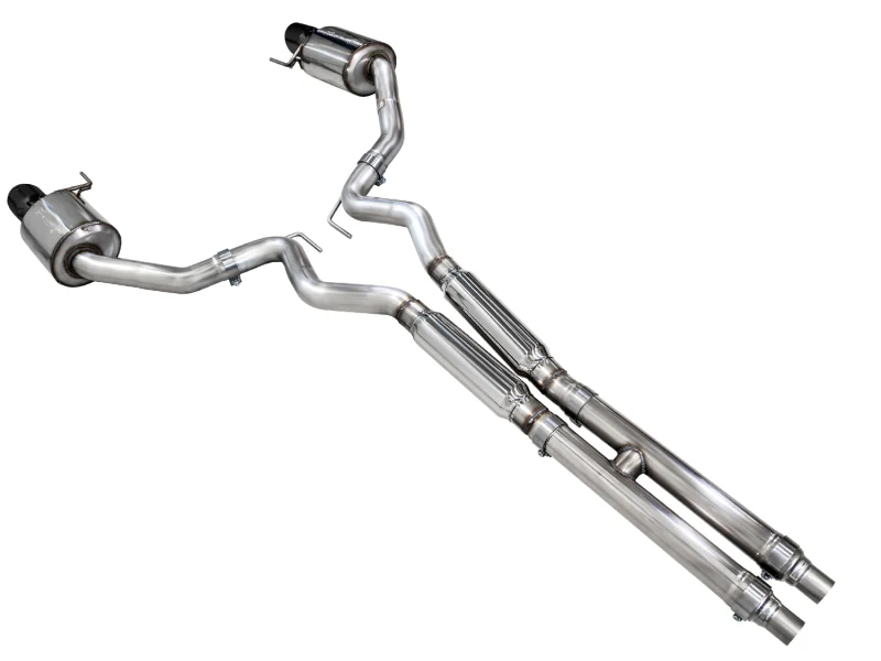 AWE 2024 Ford Mustang GT Fastback S650 RWD Touring Catback Exhaust w/ Dual Diamond Black Tips - Image 16