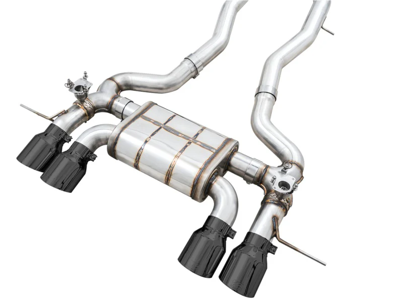 AWE SwitchPath Catback Exhaust for BMW G8X M3/M4 - Diamond Black Tips - Image 10