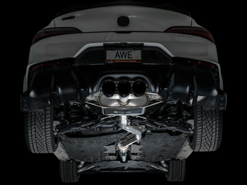 AWE Tuning 2024 Acura Integra Type S DE5 FWD Touring Edition Exhaust w/ Triple Diamond Black Tips - Image 5