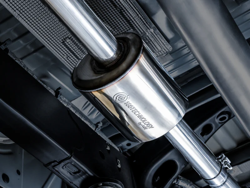 AWE Tuning 4th Gen GM 1500 5.3L 0FG Catback Dual Side Exit (Flat Bumper) - Chrome Tips - Image 7