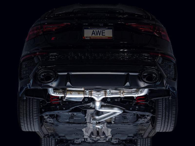 AWE Tuning Audi 22-23 8Y RS3 Cat-Back SwitchPath Exhaust (No Tips) - Image 3