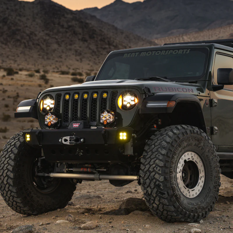 Baja Designs 18-25 Jeep Wrangler JL / 20-25 Gladiator JT DOT LP6 LED Headlight Kit - Clear/White - Image 2