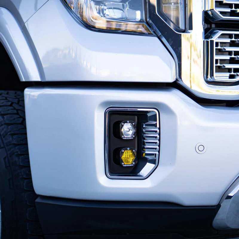 Baja Designs 2020+ GMC 2500/3500 Fog Pocket Kit - Image 2
