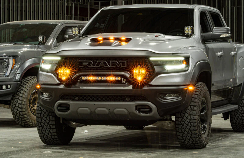 Baja Designs 21+ Dodge Ram TRX LP9 Series Bumper Kit - Image 3