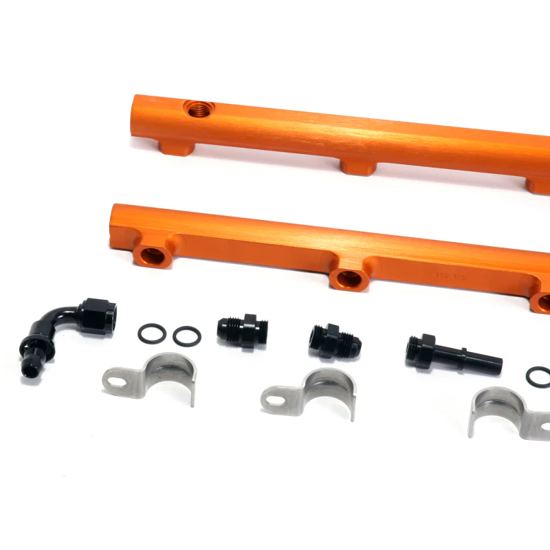 BBK 05-14 Dodge Hemi 5.7/6.1 High Flow Billet Aluminum Fuel Rail Kit (Non Trucks) - Image 3
