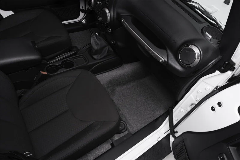 BedRug 07-16 Jeep JK Unlimited 4Dr Front 4pc BedTred Floor Kit (Incl Heat Shields) - Image 7