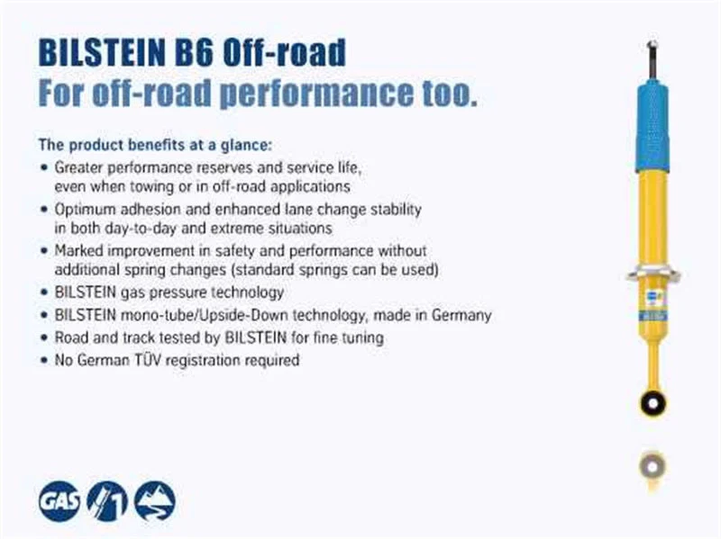 Bilstein 4600 Series 2016+ Toyota Tacoma 4x4 Rear Monotube Shock Absorber - Image 3