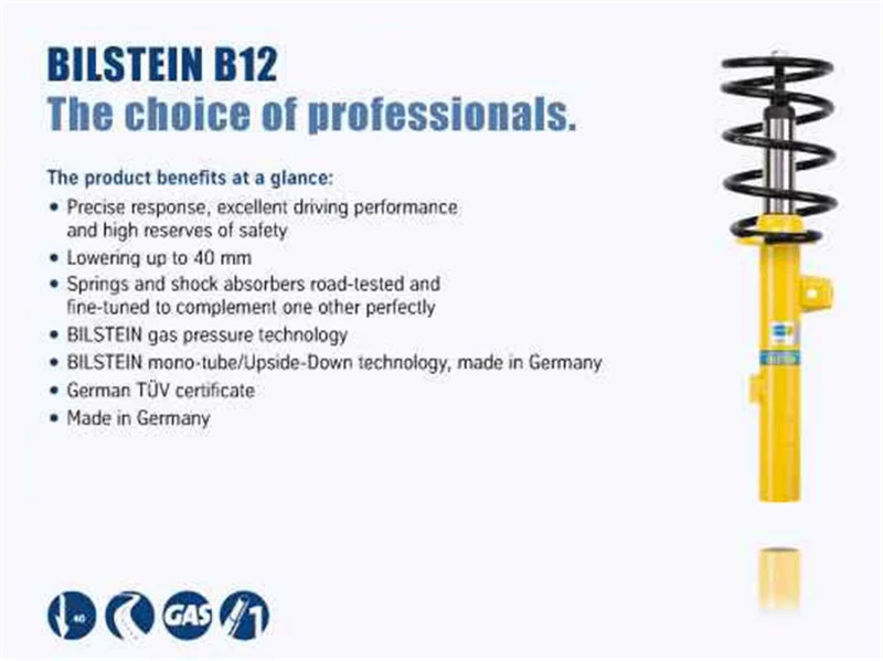Bilstein B12 (Special) 13-18 Toyota Land Cruiser Rear Suspension Kit (For 1.75in Lift) - Image 2