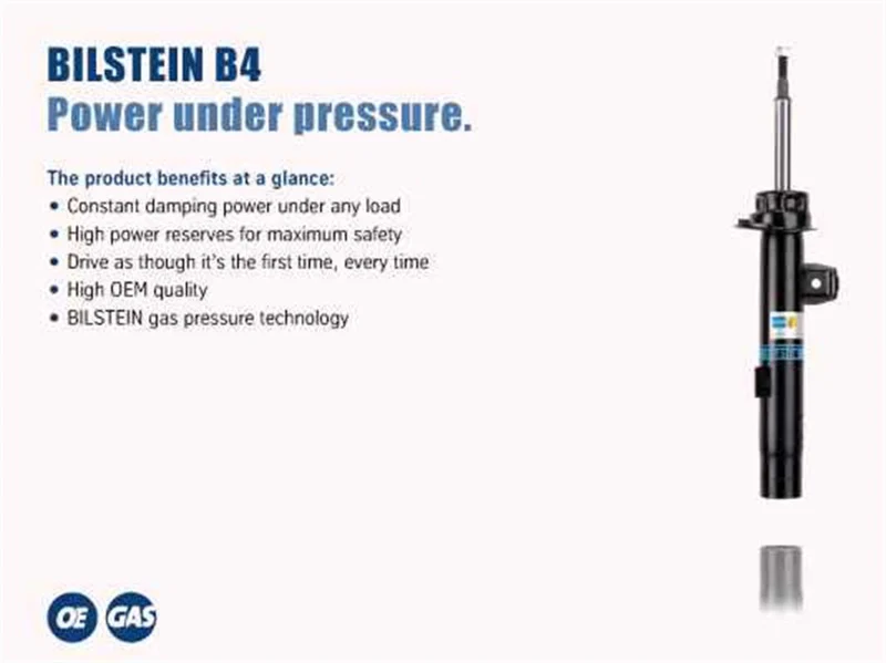 Bilstein B4 2001 Volkswagen Passat GLS Front Shock Absorber - Image 2