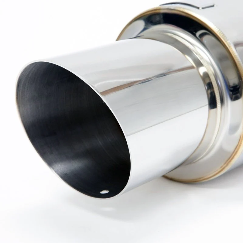 BLOX Racing 60.5mm Street Muffler - Angled Tip - Image 2