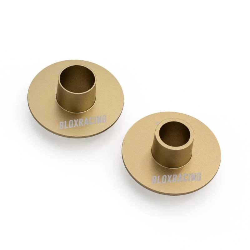 BLOX Racing Subframe Hard Collar Kit for All S2000 - Front and Rear total 12 Pieces (Gold) - Image 2