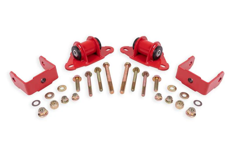 BMR 14-19 Chevrolet Corvette Transmission/Differential Mount - Red - Image 2
