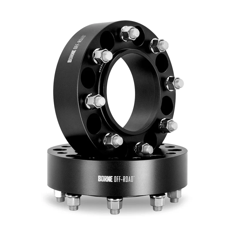 Borne Off-Road Wheel Spacers - 6x139.7 - 93.1 - 30mm - M12 - Black - Image 5