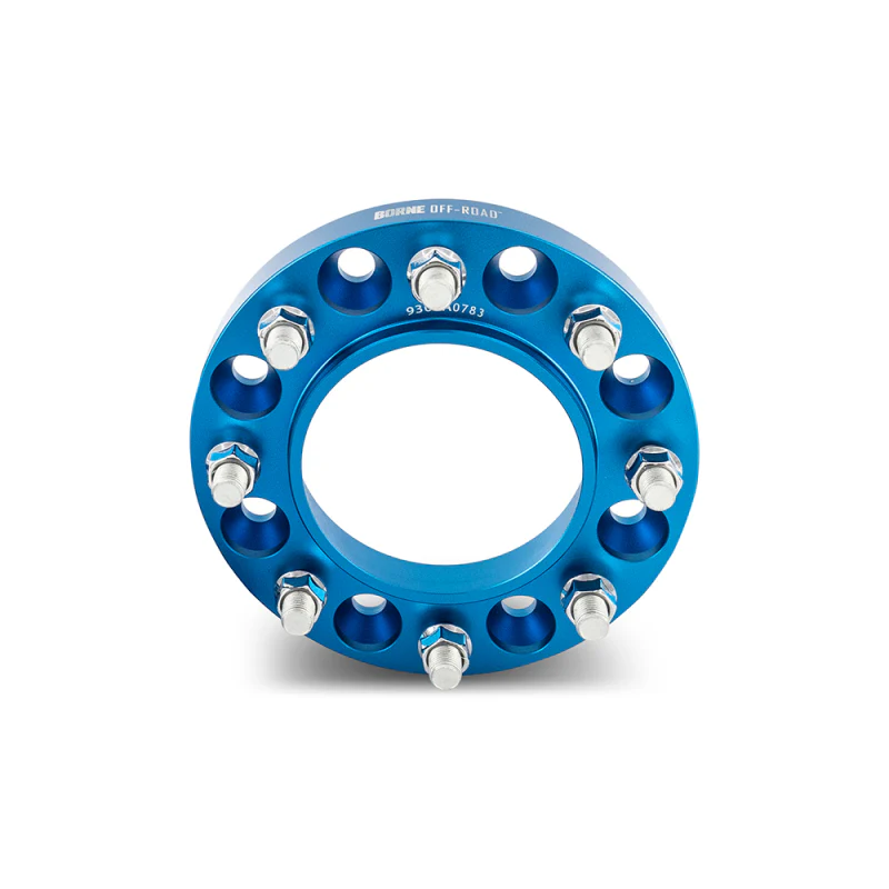 Borne Off-Road Wheel Spacers - 8X170 - 125 - 38.1mm - M14 - Blue - Image 2