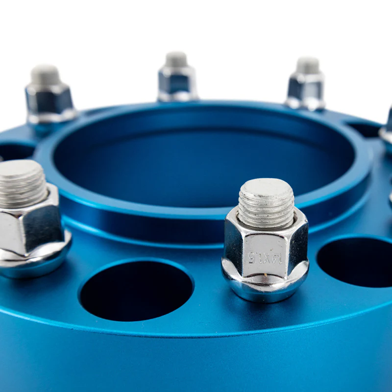 Borne Off-Road Wheel Spacers - 8X170 - 125 - 38.1mm - M14 - Blue - Image 4