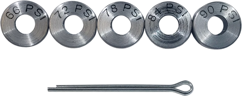 Boundary 89-05 Ford/Mazda BP (All Types) I4 Shim Kit (7/14/21/28/35 PSI) w/Retaining Pin