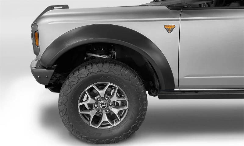 Bushwacker 2021+ Ford Bronco 4-Door Extend-A-Flares 4pc - Black - Image 6