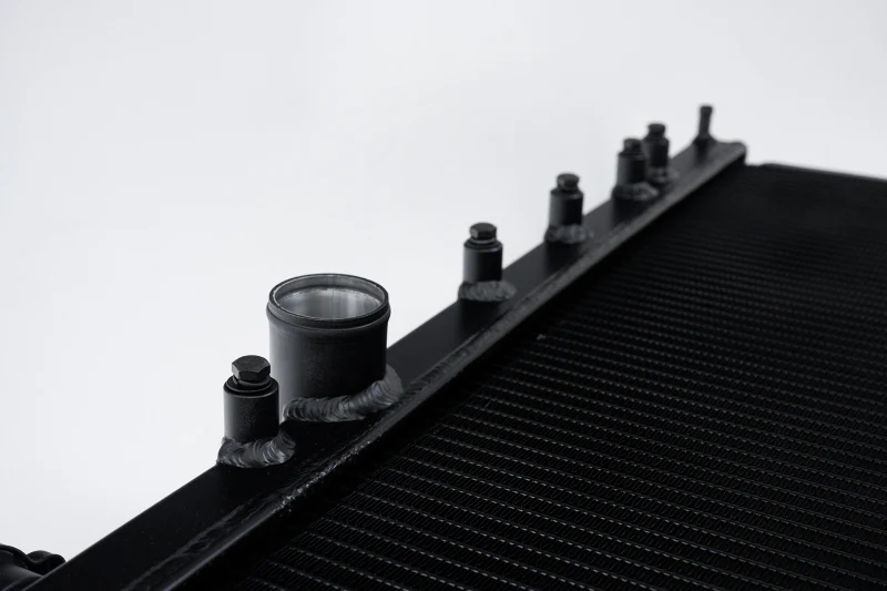 CSF 02-07 Subaru WRX/STI Radiator - Black Finish - Image 8