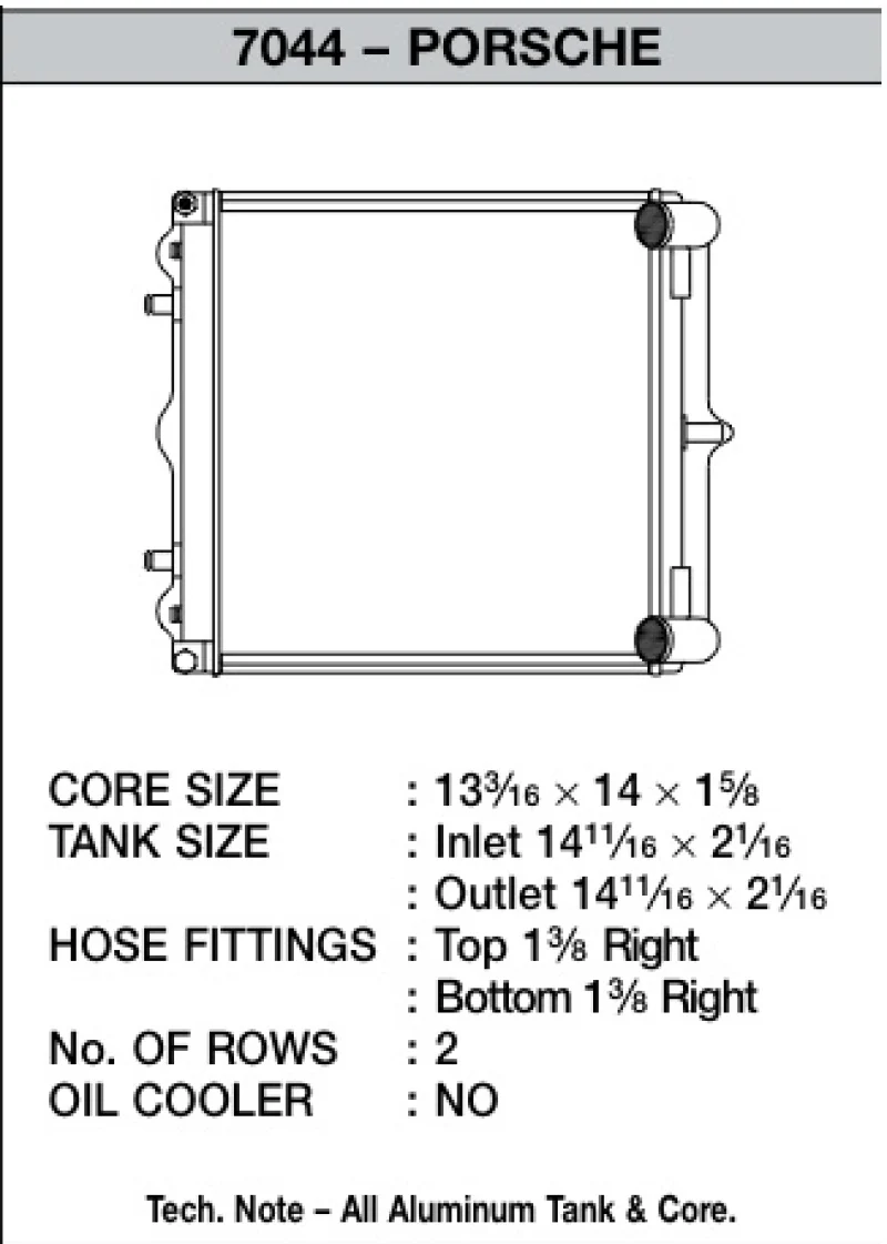 CSF 96-04 Porsche Boxster (986) Radiator (Fits Left & Right Side) - Image 7