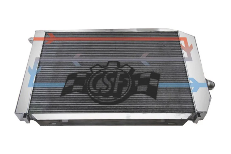 CSF BMW B58/B48 Front Mount Triple-Pass Heat Exchanger w/Rock Guard - Black - Image 6