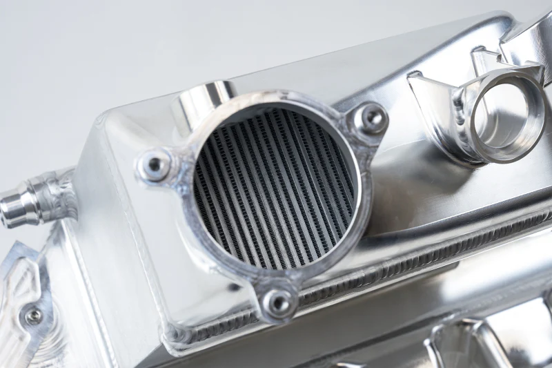 CSF BMW M2/M3/M4 S58 Comp & Non-Comp (G8X) Charge-Air Cooler Manifold - Thermal Dispersion Black - Image 13