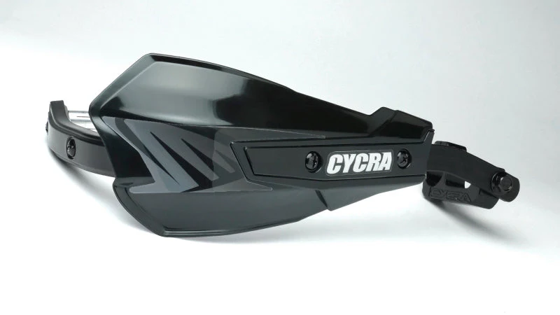 Cycra Vortex Hand Guard/w Universal U-Clamps- Black - Image 3