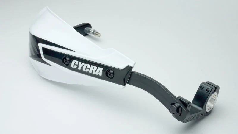 Cycra Vortex Hand Guard/w Universal U-Clamps- Black - Image 5