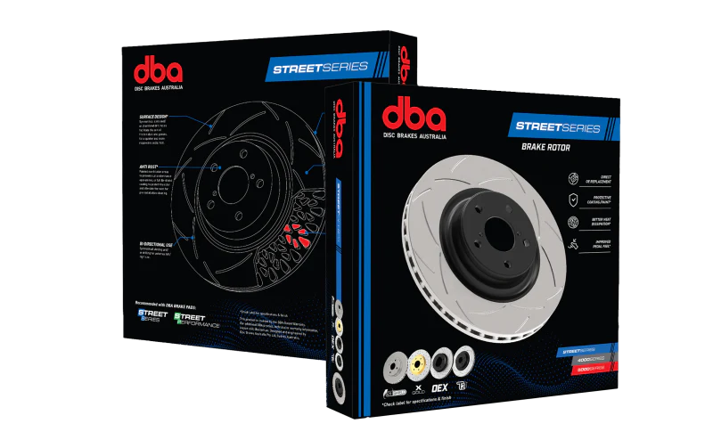 DBA 05-19 Chevrolet Silverado 1500 Front Street Series Drilled & Slotted Rotor - Image 6